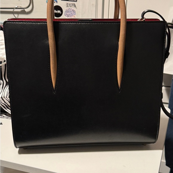 Christian Louboutin Paloma w/red and black leather, and leopard with spikes! - Picture 4 of 15